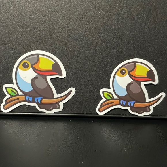 Design | Tropical Bird Stickers X 2 | Poshmark